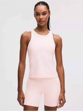 Lululemon Align Waist-Length Racerback Tank Top – Pink Pearl (Size 2 / XS)